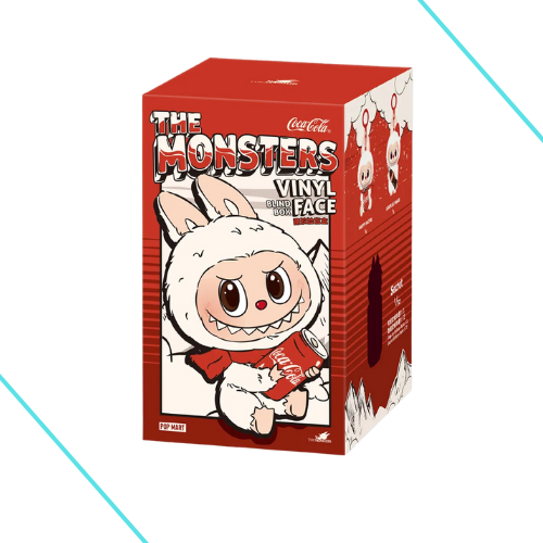 THE MONSTER COCA- COLA SERIES VINYL FACE BLIND BOX (UNSEALED)