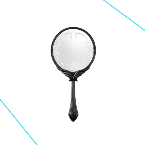 POPMART SKULLPANDA IMAGE OF REALITY HANDHELD MIRROR